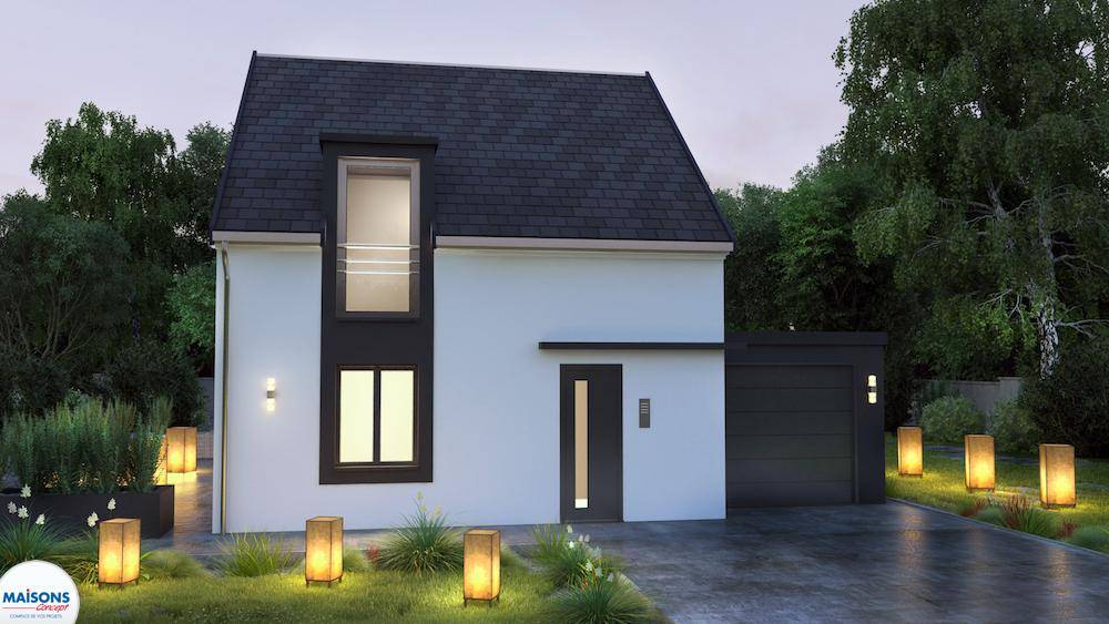 Programme terrain + maison à Sablé-sur-Sarthe en Sarthe (72) de 86 m² à vendre au prix de 215780€ - 3