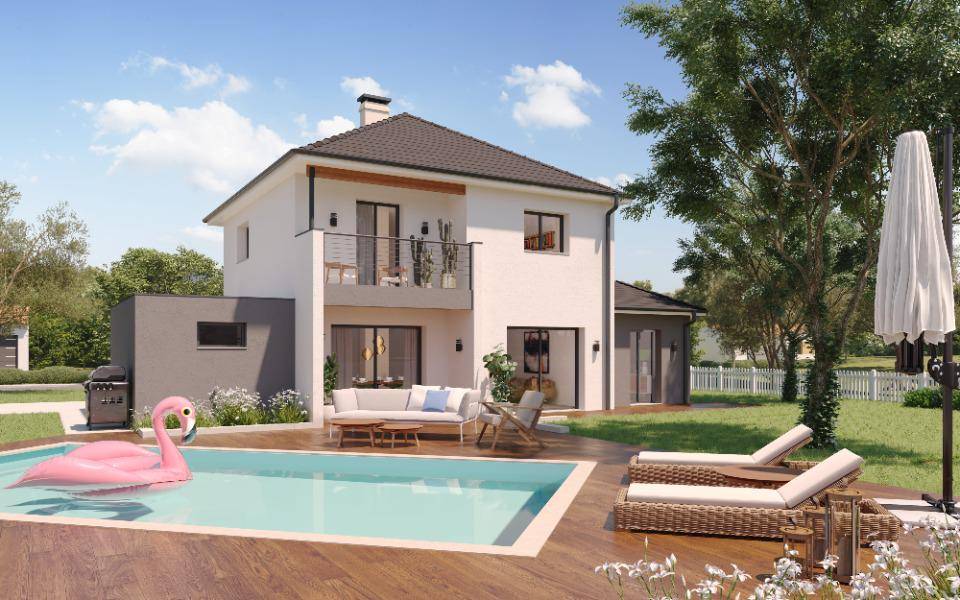 Programme terrain + maison à Soues en Hautes-Pyrénées (65) de 123 m² à vendre au prix de 327000€ - 1
