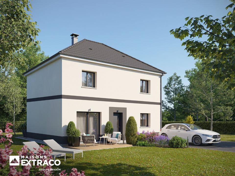 Programme terrain + maison à Le Vaudreuil en Eure (27) de 114 m² à vendre au prix de 250900€ - 1