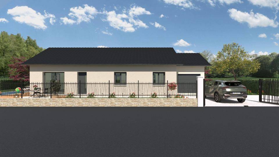 Programme terrain + maison à Artemare en Ain (01) de 100 m² à vendre au prix de 280000€ - 1