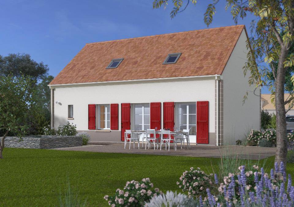 Programme terrain + maison à Moissy-Cramayel en Seine-et-Marne (77) de 89 m² à vendre au prix de 349000€ - 1