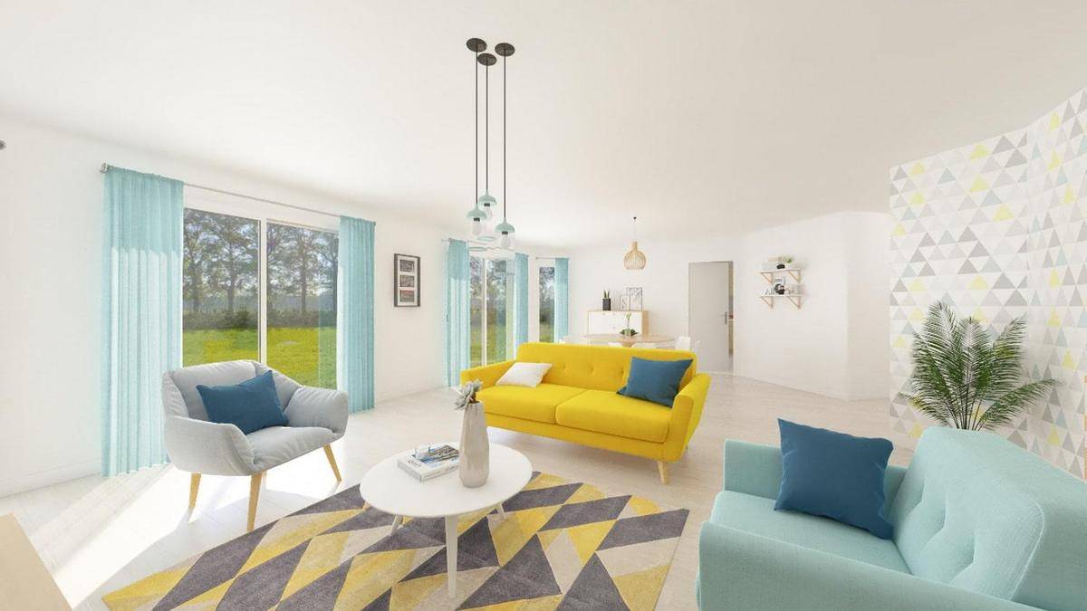 Programme terrain + maison à Échenon en Côte-d'Or (21) de 106 m² à vendre au prix de 230780€ - 2