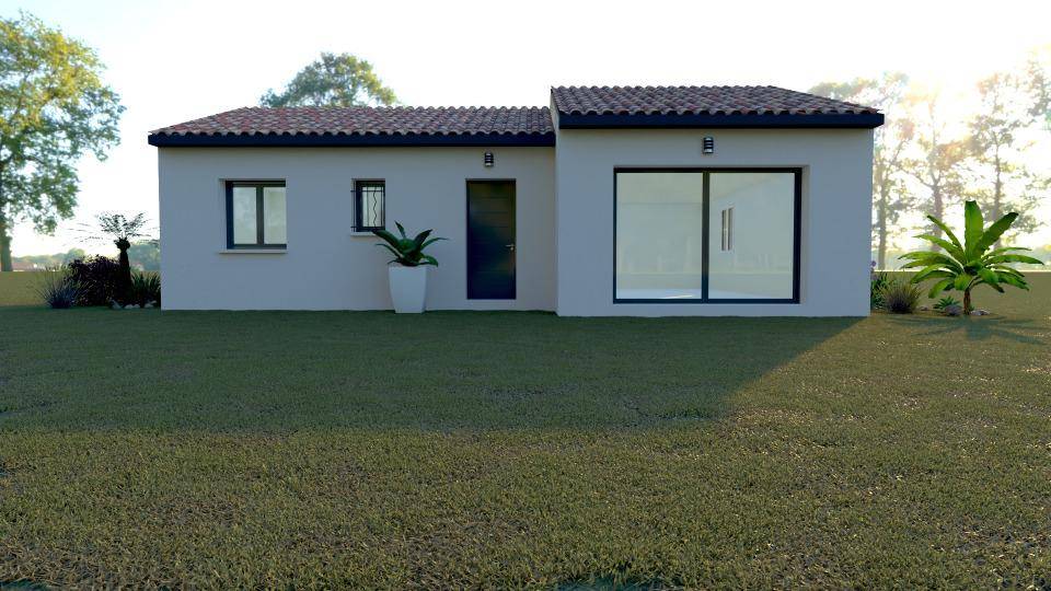 Programme terrain + maison à Montboucher-sur-Jabron en Drôme (26) de 79 m² à vendre au prix de 243500€ - 1