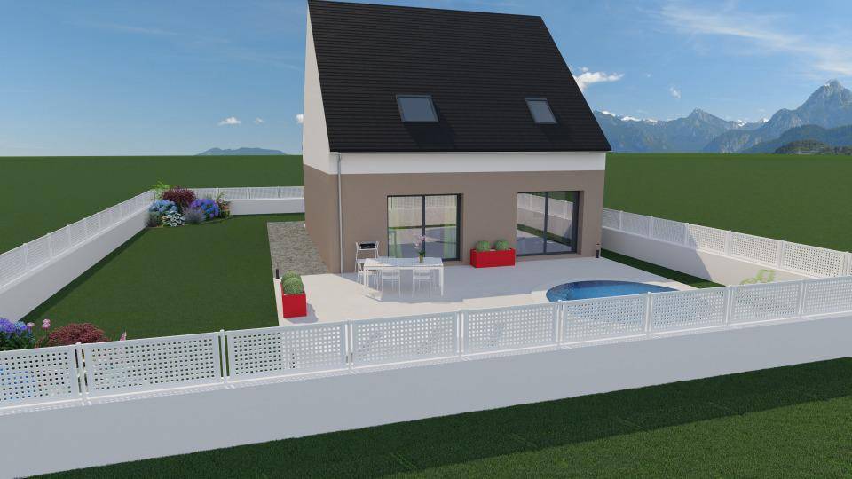 Programme terrain + maison à Saint-Martin-aux-Chartrains en Calvados (14) de 113 m² à vendre au prix de 355000€ - 2