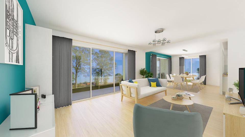 Programme terrain + maison à Brié-et-Angonnes en Isère (38) de 130 m² à vendre au prix de 572000€ - 3