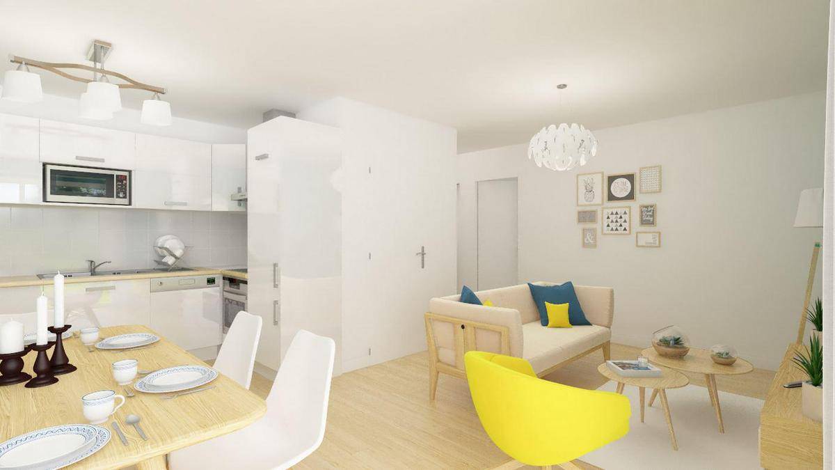 Programme terrain + maison à Mesnard-la-Barotière en Vendée (85) de 60 m² à vendre au prix de 164032€ - 3