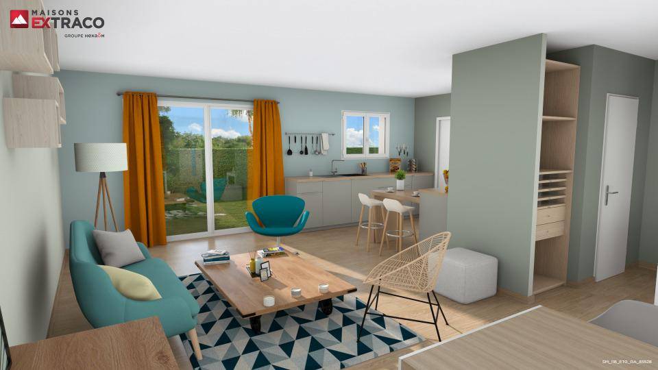 Programme terrain + maison à Manéglise en Seine-Maritime (76) de 118 m² à vendre au prix de 338500€ - 2