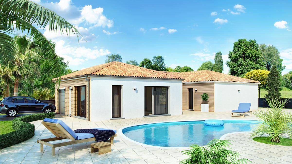 Programme terrain + maison à Domfront-en-Champagne en Sarthe (72) de 96 m² à vendre au prix de 207942€ - 2