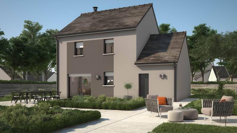 Programme terrain + maison à Saint-Cyr-l'École en Yvelines (78) de 91 m² à vendre au prix de 435000€ - 1