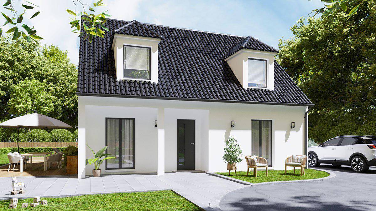 Programme terrain + maison à Fère-en-Tardenois en Aisne (02) de 85 m² à vendre au prix de 199690€ - 1