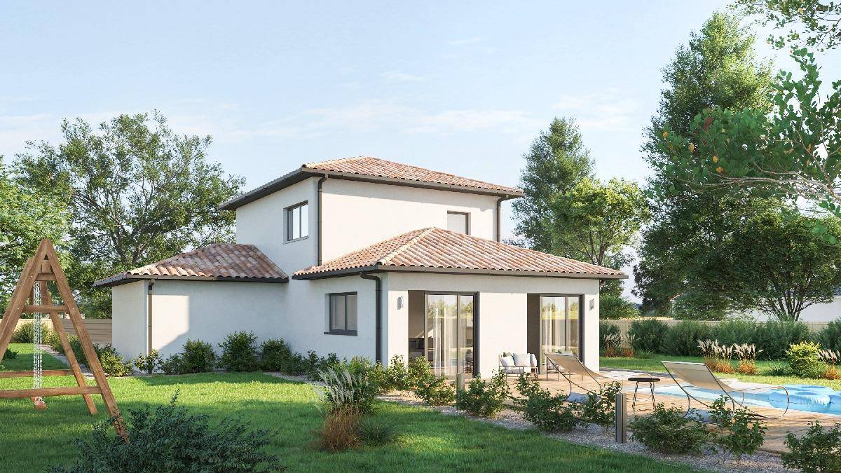 Programme terrain + maison à La Teste-de-Buch en Gironde (33) de 127 m² à vendre au prix de 657000€ - 1