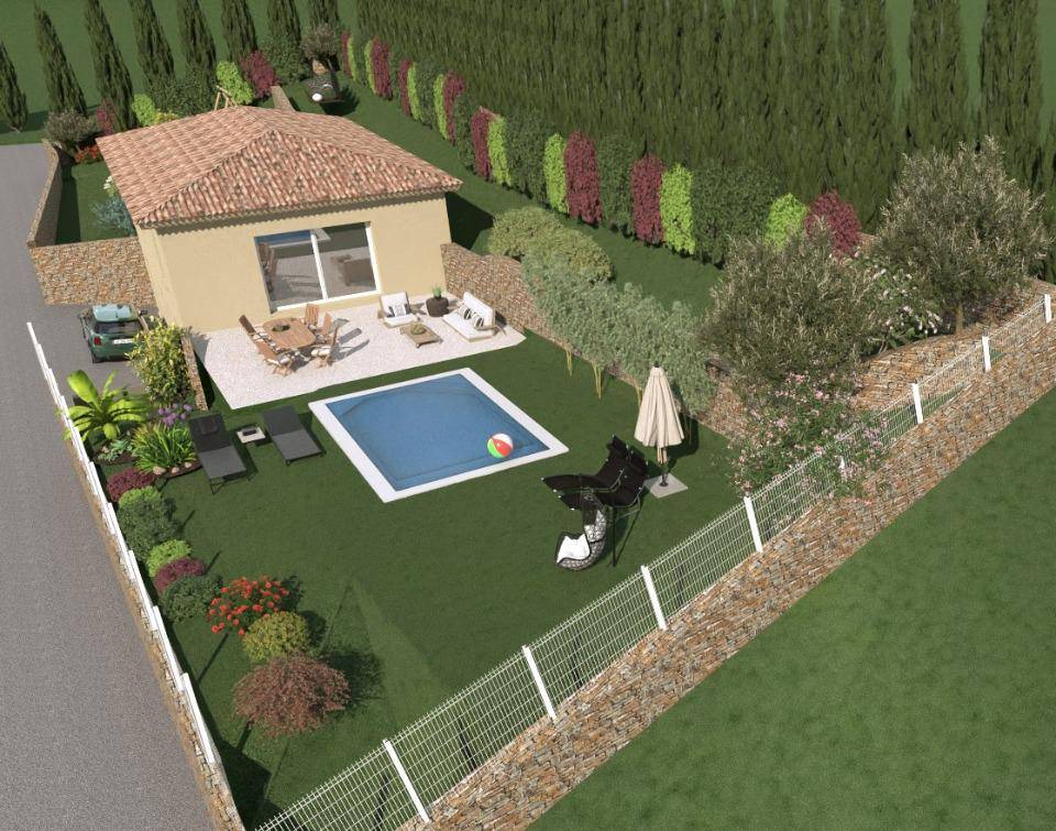 Programme terrain + maison à Bormes-les-Mimosas en Var (83) de 101 m² à vendre au prix de 647900€ - 3