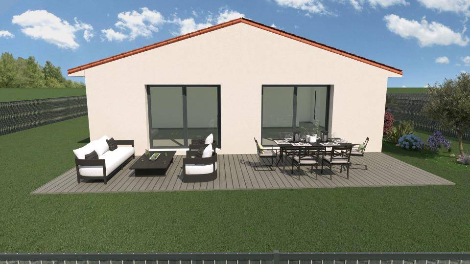 Programme terrain + maison à Rigarda en Pyrénées-Orientales (66) de 100 m² à vendre au prix de 299000€ - 2