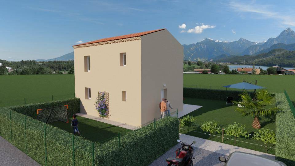 Programme terrain + maison à La Motte-d'Aigues en Vaucluse (84) de 73 m² à vendre au prix de 325000€ - 2
