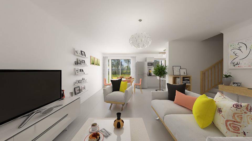 Programme terrain + maison à Les Villettes en Haute-Loire (43) de 85 m² à vendre au prix de 271000€ - 3