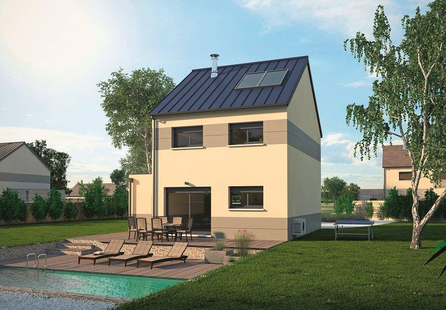 Programme terrain + maison à Chaumontel en Val-d'Oise (95) de 90 m² à vendre au prix de 335120€ - 2