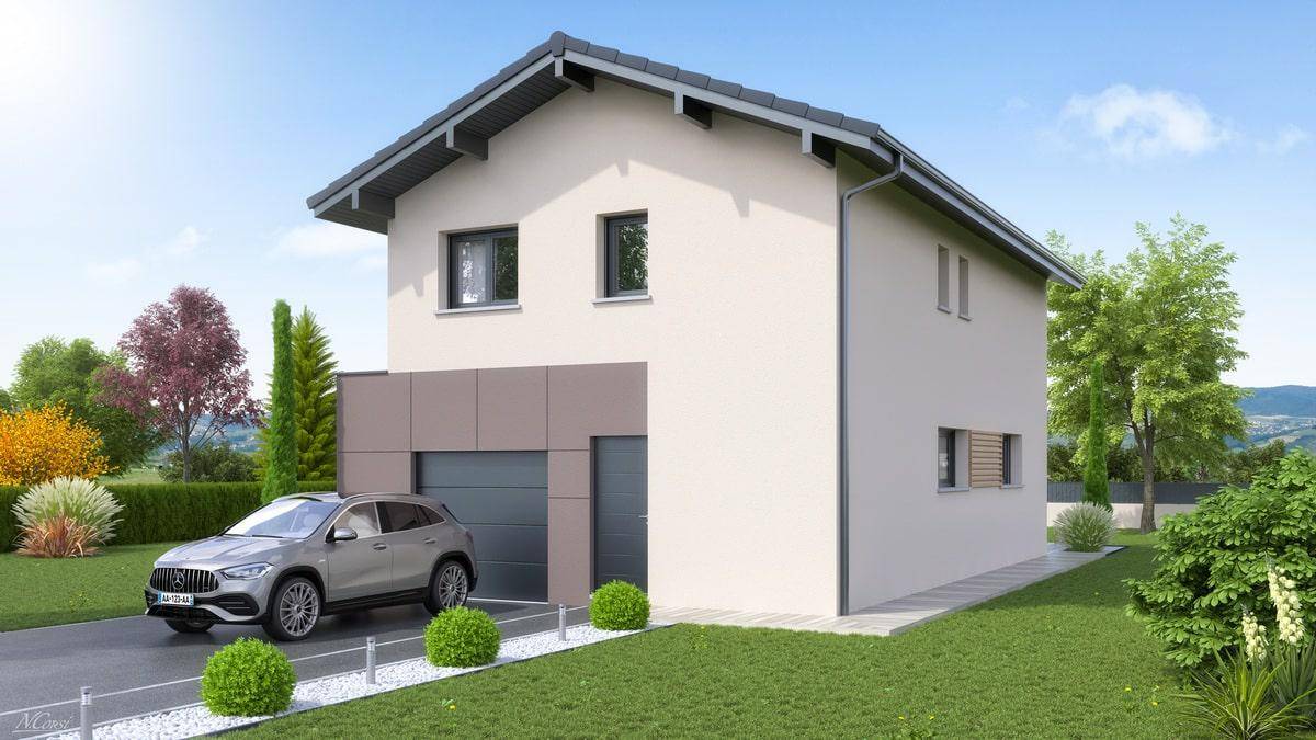 Programme terrain + maison à Cessy en Ain (01) de 112 m² à vendre au prix de 609878€ - 2