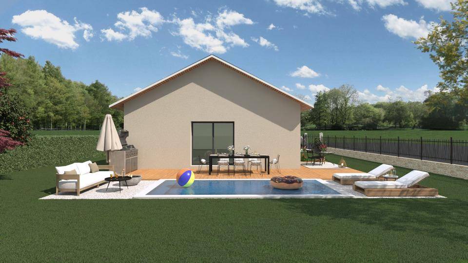 Programme terrain + maison à Lhuis en Ain (01) de 100 m² à vendre au prix de 256000€ - 2