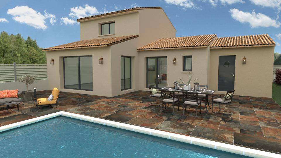 Programme terrain + maison à Céret en Pyrénées-Orientales (66) de 110 m² à vendre au prix de 429500€ - 1