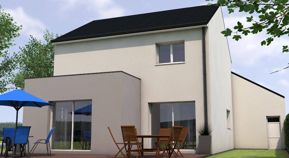 Programme terrain + maison à Les Garennes sur Loire en Maine-et-Loire (49) de 114 m² à vendre au prix de 376900€ - 2