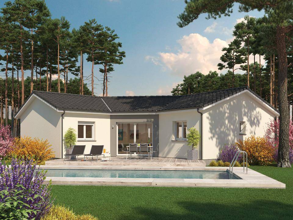 Programme terrain + maison à Marmande en Lot-et-Garonne (47) de 99 m² à vendre au prix de 217000€ - 2