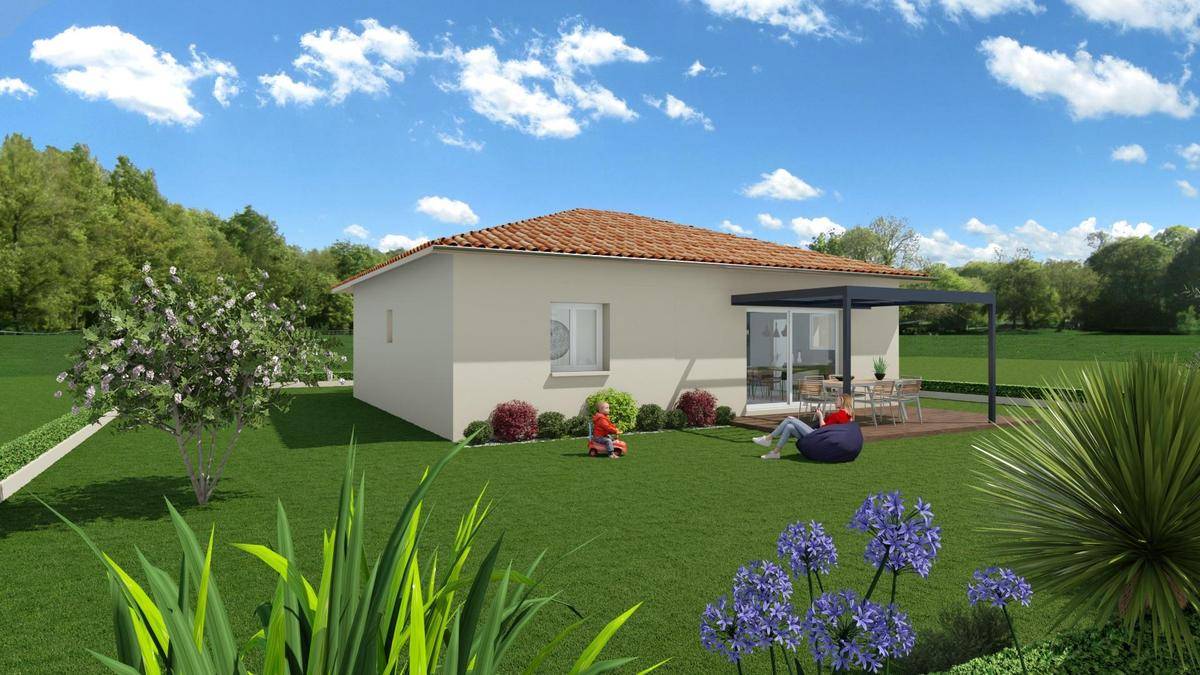 Programme terrain + maison à Garnerans en Ain (01) de 90 m² à vendre au prix de 214500€ - 3