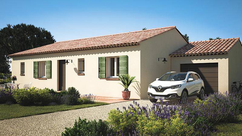 Programme terrain + maison à Sisteron en Alpes-de-Haute-Provence (04) de 80 m² à vendre au prix de 216000€ - 2