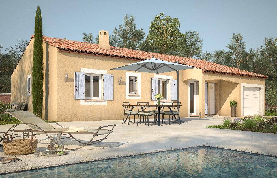Programme terrain + maison à Les Mées en Alpes-de-Haute-Provence (04) de 80 m² à vendre au prix de 239900€ - 1