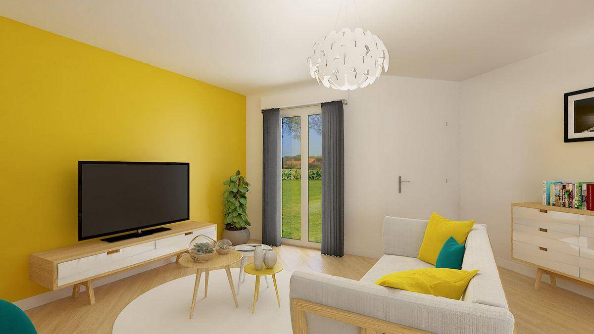 Programme terrain + maison à Saint-Christophe-en-Brionnais en Saône-et-Loire (71) de 88 m² à vendre au prix de 183276€ - 3