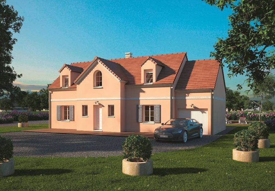 Programme terrain + maison à Ailly en Eure (27) de 125 m² à vendre au prix de 319700€ - 1