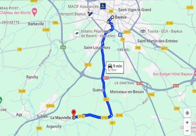 Terrain seul à Bayeux en Calvados (14) de 870 m² à vendre au prix de 58000€ - 3