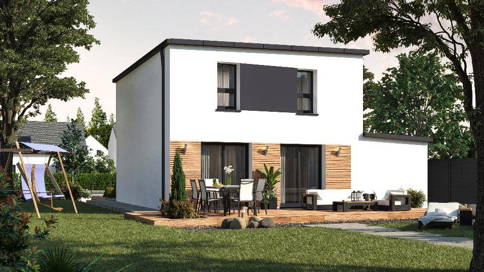 Programme terrain + maison à Plourin en Finistère (29) de 95 m² à vendre au prix de 318000€ - 3