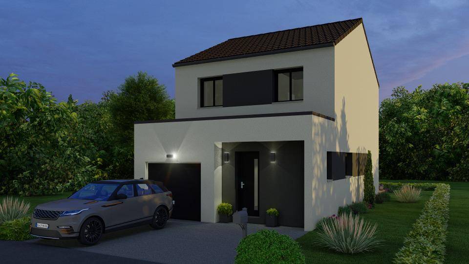Programme terrain + maison à Longwy en Meurthe-et-Moselle (54) de 90 m² à vendre au prix de 273000€ - 1