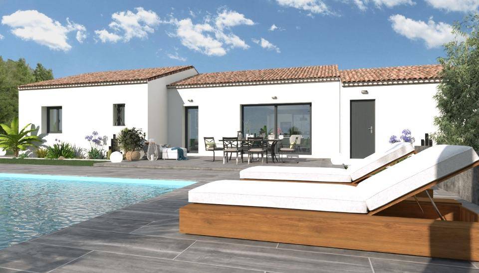 Programme terrain + maison à Allan en Drôme (26) de 102 m² à vendre au prix de 362600€ - 3