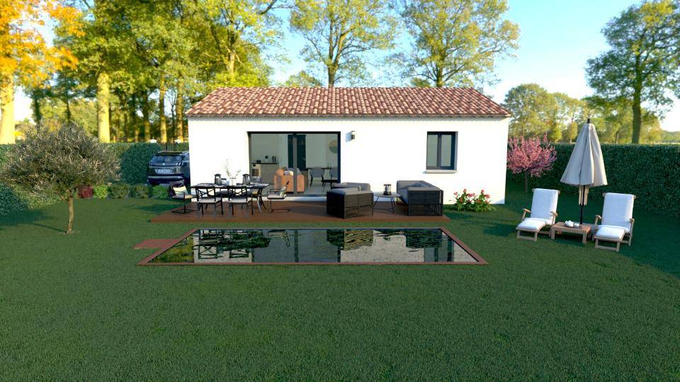 Programme terrain + maison à Digne-les-Bains en Alpes-de-Haute-Provence (04) de 61 m² à vendre au prix de 184000€ - 1