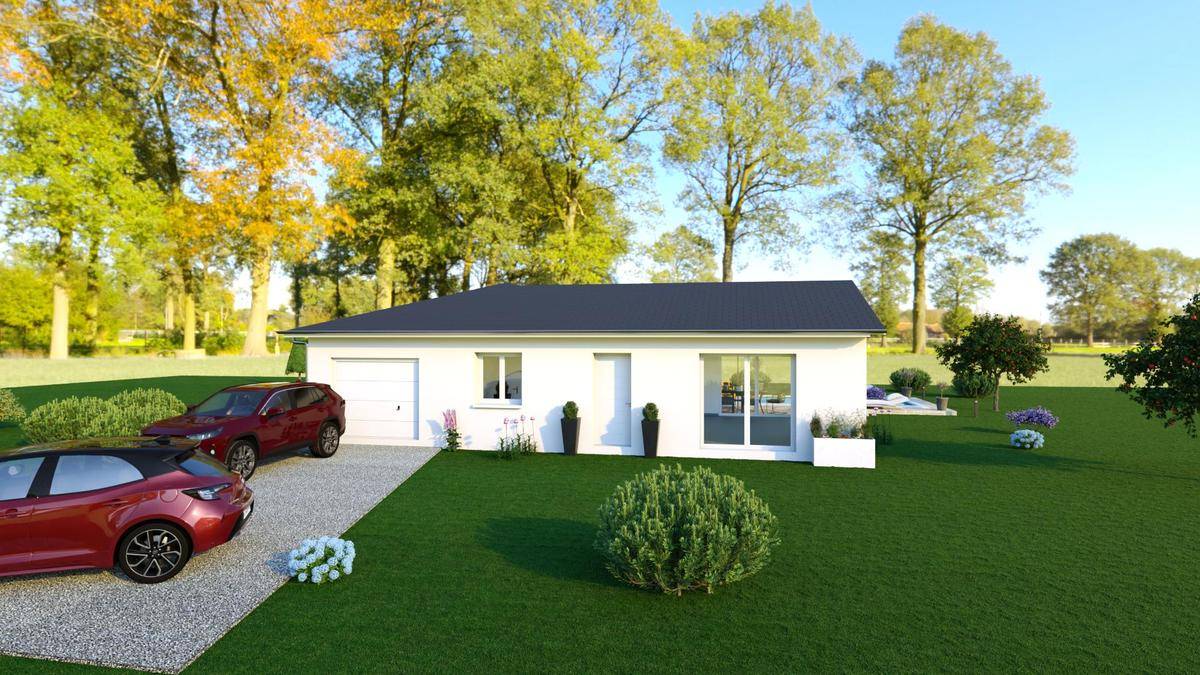 Programme terrain + maison à Veauche en Loire (42) de 100 m² à vendre au prix de 283000€ - 4