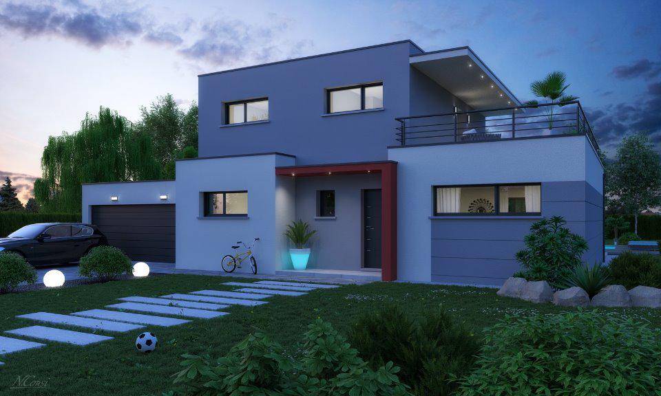 Programme terrain + maison à Mexy en Meurthe-et-Moselle (54) de 130 m² à vendre au prix de 489000€ - 1
