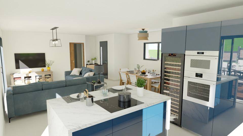 Programme terrain + maison à Toulon en Var (83) de 100 m² à vendre au prix de 430000€ - 1