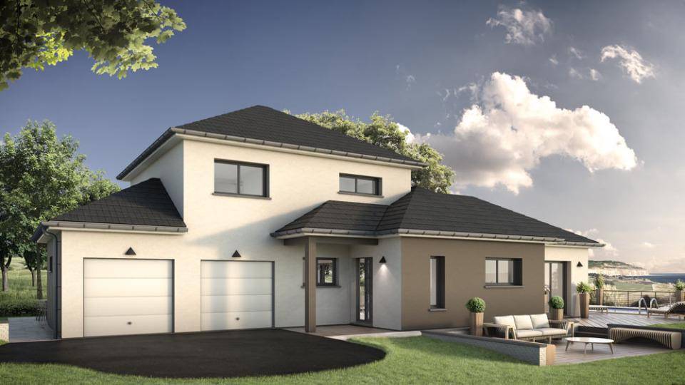 Programme terrain + maison à Le Vaudreuil en Eure (27) de 149 m² à vendre au prix de 393100€ - 1