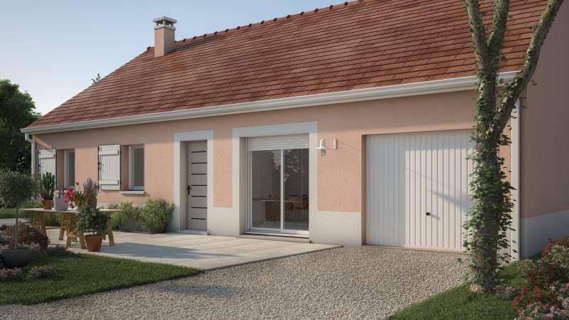 Programme terrain + maison à Grossœuvre en Eure (27) de 65 m² à vendre au prix de 182763€ - 2