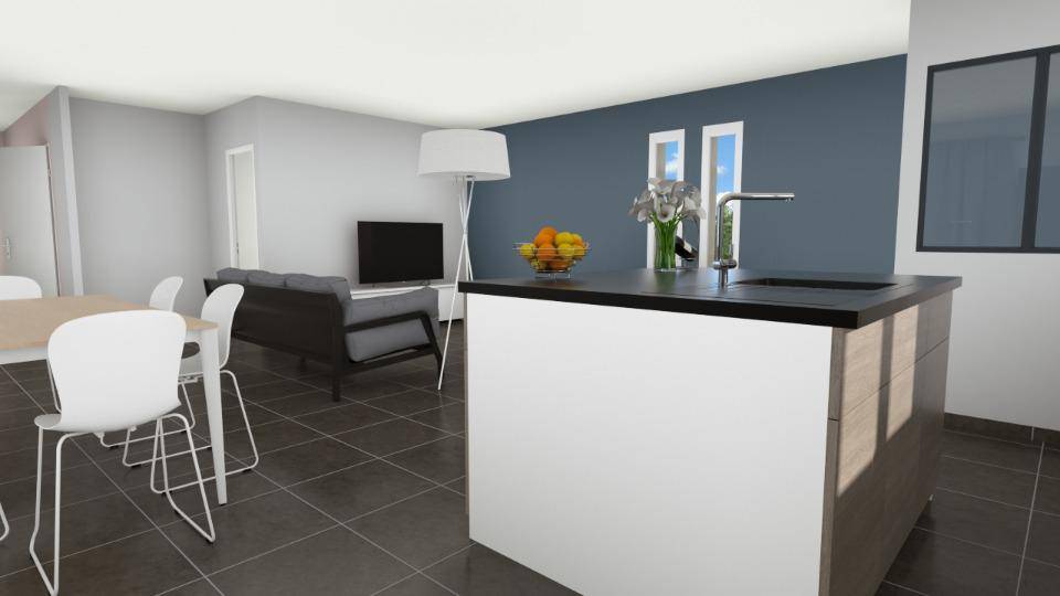 Programme terrain + maison à Solliès-Pont en Var (83) de 110 m² à vendre au prix de 498000€ - 3