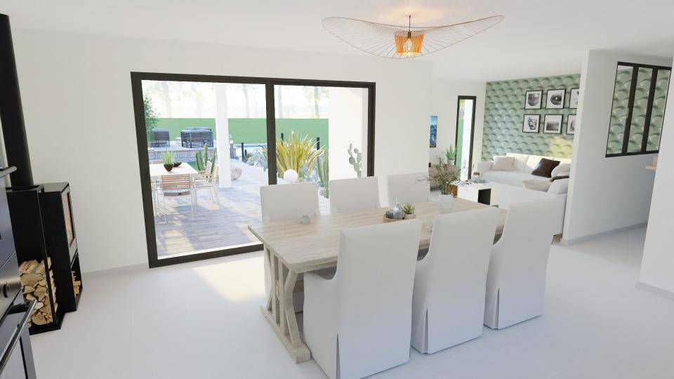 Programme terrain + maison à Vogüé en Ardèche (07) de 94 m² à vendre au prix de 297000€ - 2