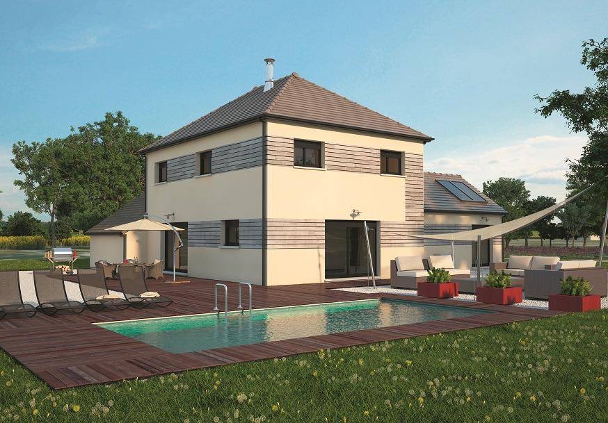 Programme terrain + maison à Bosroumois en Eure (27) de 170 m² à vendre au prix de 403400€ - 2