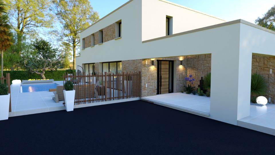 Programme terrain + maison à Champs-sur-Marne en Seine-et-Marne (77) de 150 m² à vendre au prix de 519500€ - 2
