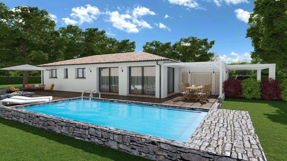 Programme terrain + maison à Saint-Félix-Lauragais en Haute-Garonne (31) de 105 m² à vendre au prix de 253651€ - 2