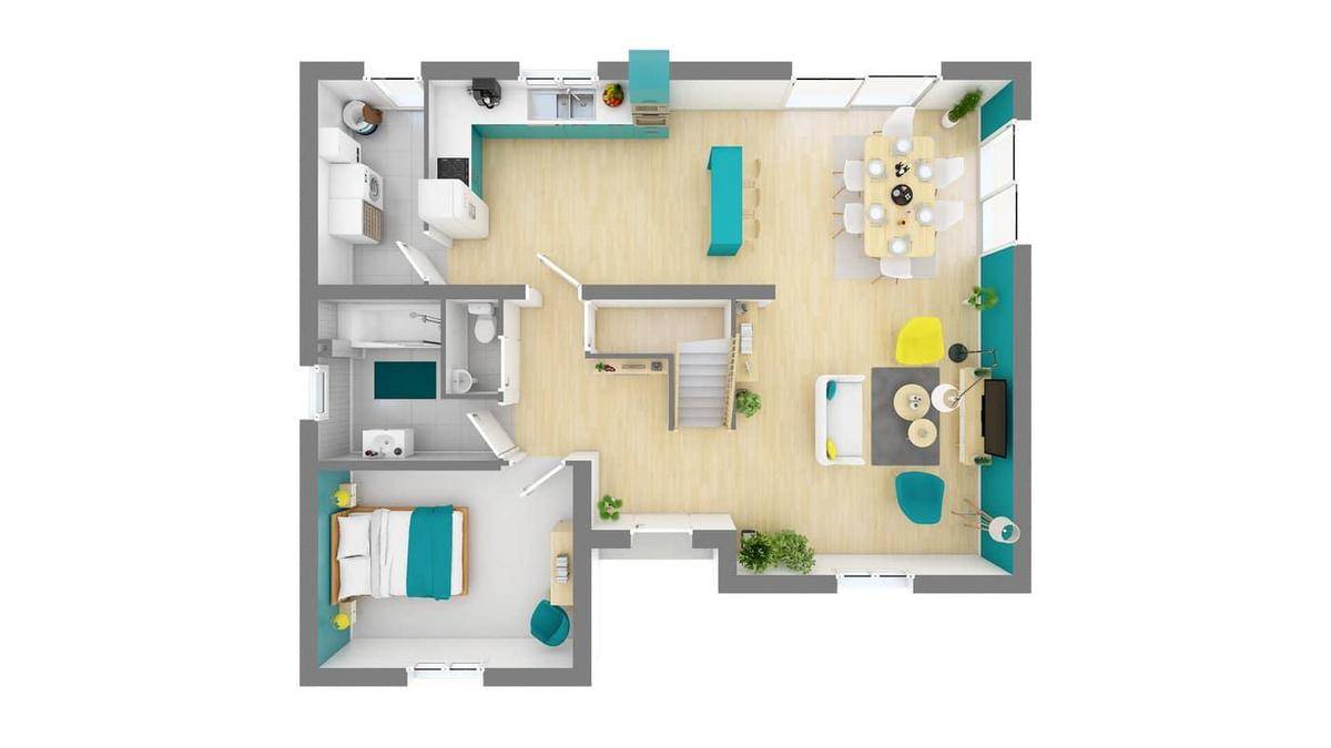 Programme terrain + maison à Salins-les-Bains en Jura (39) de 149 m² à vendre au prix de 206280€ - 2