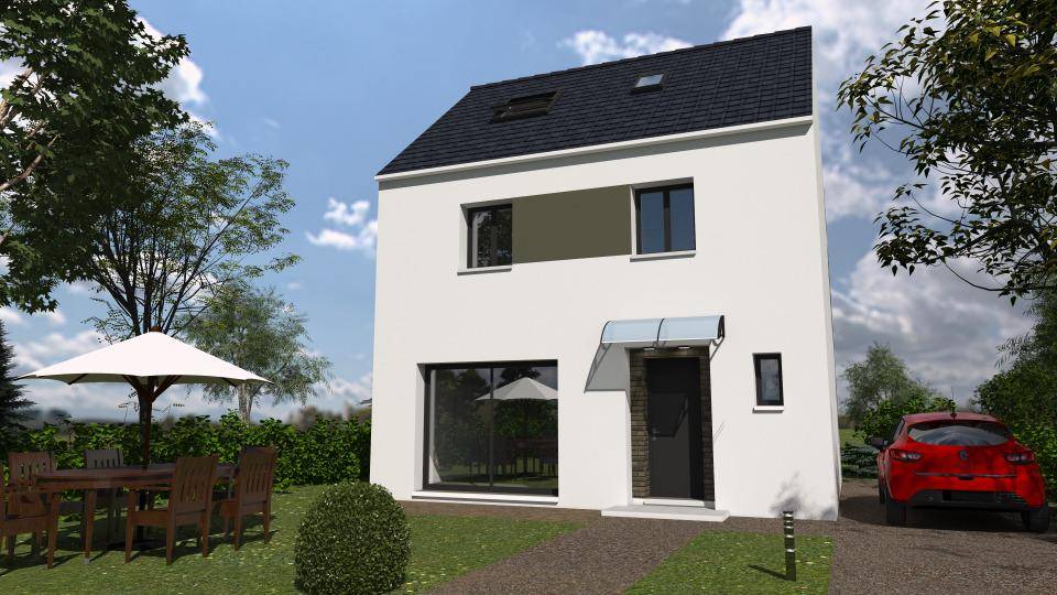 Programme terrain + maison à Montmagny en Val-d'Oise (95) de 96 m² à vendre au prix de 390000€ - 1