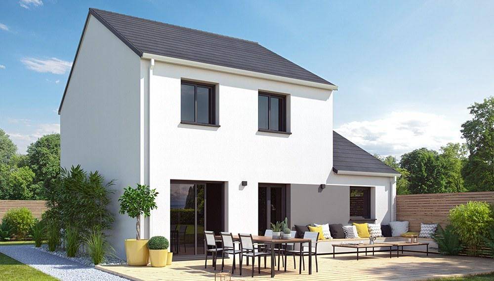 Programme terrain + maison à Chauny en Aisne (02) de 95 m² à vendre au prix de 198440€ - 2