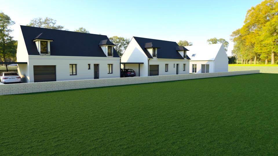 Programme terrain + maison à Trévières en Calvados (14) de 90 m² à vendre au prix de 199000€ - 3