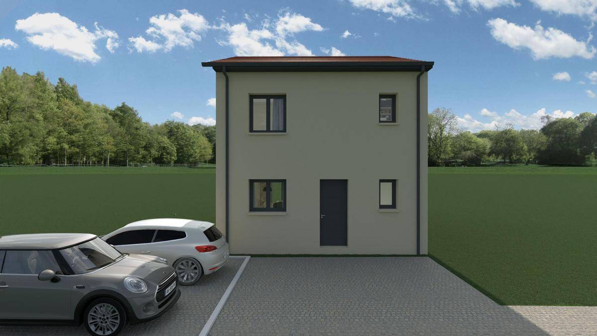 Programme terrain + maison à Vindry-sur-Turdine en Rhône (69) de 86 m² à vendre au prix de 283500€ - 1